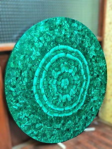 Décoration de table artisanale en labradorite verte, design luxueux pour la maison, thème Halloween et amour - Product Image 3