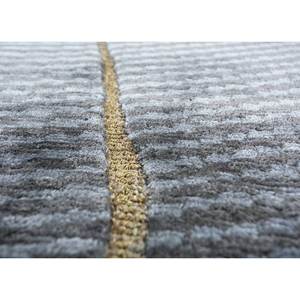 Alfombra Azul Azalea Anudada a Mano de Viscosa, Bambú y Seda, Diseño Abstracto de Gran Tamaño para el Hogar, Pasillo, Rectangular-Aibz-1005 para Adolescentes - Product Image 3