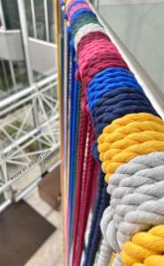 <span class=keywords><strong>Tenture</strong></span> murale en macramé Art boho déco fait à la main tapisserie mobile mariage toile de fond décor rideau macramé <span class=keywords><strong>tenture</strong></span> murale tapisserie - Product Image 3