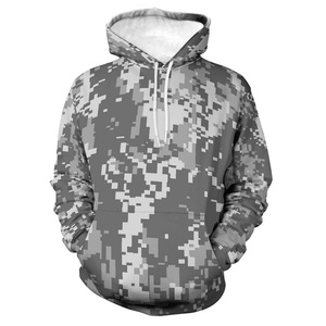 400 GSM Heavy Weight Man's Women's Hoodie Streetwear Jacket Custom Logo Face Pullover All Over Print Hoodie - Product Image 3