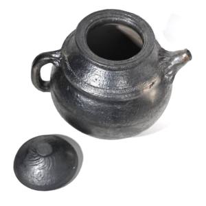 Tribal Culture Clay Surahi/Surai/Clay Jug with Lid/Water Cooler/Brown (4 LTR, Standard) Online at Low Price in India - Product Image 6