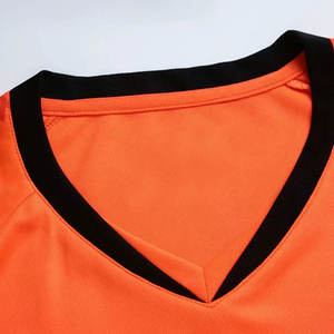 Uniforme de Fútbol Juvenil, Camiseta de Fútbol, Tela de Malla de Poliéster Elástica, Secado Rápido, Sublimado, Impresión de Logotipo y Nombre Personalizados, OEM, ODM, al por Mayor - Product Image 3