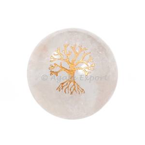 Venta al por Mayor de Esferas de Cuarzo Orgón Choco-Reiki de Alta Calidad, Esferas Curativas de Chakra, Esferas Pulimentadas con Base, Decoración para el Hogar, Feng Shui - Product Image 6