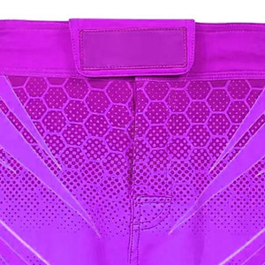 กางเกงขาสั้น MMA สำหรับผู้ชายทำจากปากีสถานการพิมพ์โลโก้ที่กำหนดเอง - Product Image 6