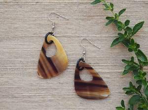 Pendiente de cuerno de búfalo antiguo de moda para mujer, joyería superventas, diseño moderno, pendiente de cuerno para mujer - Product Image 2