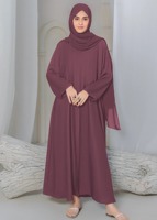 Abaya ethnique en satin respirant 2025 – Robe longue élégante et modeste pour le printemps et l'été – Idéale pour les fêtes – Confortable – Meilleure vente – Spécial Aïd musulman
