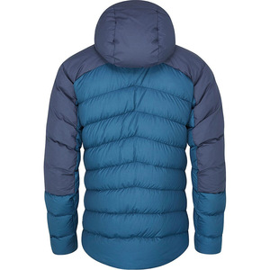 Men's High Quality Canvas <b>Bubble</b> Puffy Puffer Jacket Zipper Winter Quick Dry Breathable Custom Logo Oversized Coat - Product Image 2