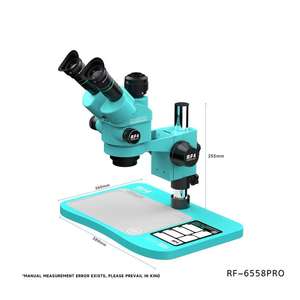 2025年製 RF-6558PRO 三眼顕微鏡 工業用顕微鏡 <span class=keywords><strong>PBC</strong></span>ノートパソコンハードウェア修理用 - Product Image 4