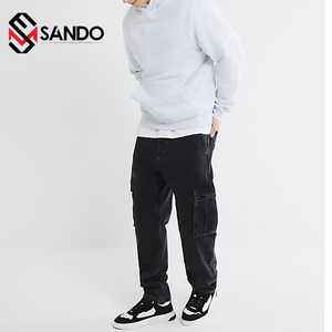 Jersey de lana para hombre de talla grande de alta calidad Unisex, Sudadera con capucha de algodón ligero, estampado de soplo 3D, bordado de logotipo personalizado - Product Image 6