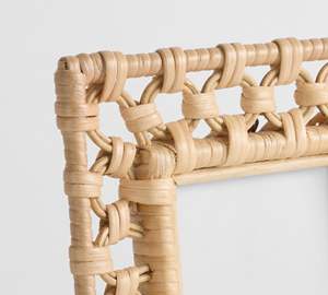 Marcos de fotos de ratán hechos a mano de primera calidad de Vietnam, disponibles a precios de mayorista con opciones de personalización OEM/ODM. - Product Image 2