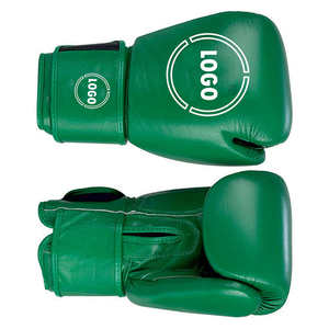 Gants de boxe en cuir de vachette de haute qualité, fabriqués à la main, avec un style de motif personnalisé - Product Image 4
