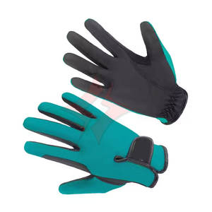 Gants d'équitation d'hiver unisexes pour écran tactile en cuir imperméable, anti-humidité, antidérapants, épaissis et coupe-vent - Product Image 1