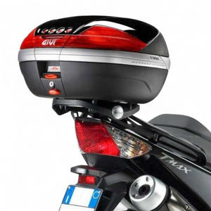 Soporte Trasero Monolock Givi SR2100 con Bolsa Trasera de Plástico para Casco de Motocicleta Yamaha T-MAX 500 (2008-11) Fazer 800 (2010-12) - Product Image 1
