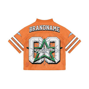 Maillots de football personnalisés surdimensionnés à col en V de haute qualité pour hommes - Product Image 2