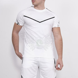 Ensemble t-shirt et short d'été de haute qualité avec logo personnalisé ensemble short et t-shirt en coton pour hommes ensemble short et t-shirt pour hommes - Product Image 5