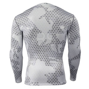 Ropa deportiva personalizada de manga larga OEM para hombre para Artes Marciales poliéster Spandex hecho logotipo personalizado disponible al por mayor - Product Image 3