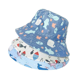 2025 Chapeau seau avec logo personnalisé de haute qualité en velours imprimé réversible 100% coton Chapeau décontracté pour adultes - Product Image 1