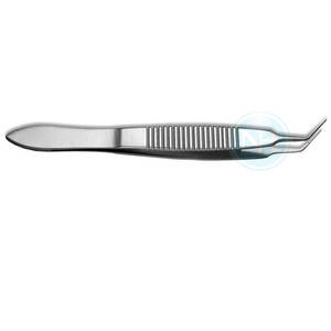 Pinzas McPherson de Precisión de Grado Hospitalario para Cirugía, Mandíbulas Anguladas de 7.5 mm, Instrumentos de Microcirugía Oftálmica para Ojos - Product Image 3