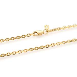 Cadena de Oro 14K con Eslabones Geométricos, Diseño de Cuerda, Serpiente, Figaro, Patrón de Cruz Numérica, Joyería de Aleación, Diamantes, Perlas, Idea de Regalo Moderna - Product Image 5