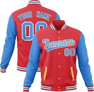 Veste universitaire de haute qualité pour équipes et marques Nom et logo personnalisés Vêtements d'extérieur élégants pour les États-Unis, l'Europe et le Canada - Product Image 6