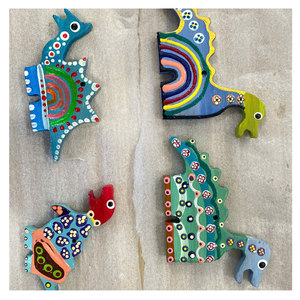 Juguete elegante de animales de madera Juguete de animales de madera elegante para la decoración del hogar Juego creativo Artesanía hecha a mano segura para el estilo de vida moderno - Product Image 1