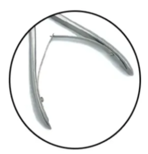 Liston Manual Fórceps de acero inoxidable Base de instrumentos quirúrgicos para corte de huesos - Product Image 2