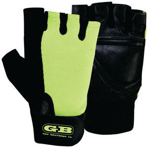 2024 Model NEW Genuine Leather Outdoor Sport Mesh Half Finger <b>Gym</b> Gloves men women Fitness <b>Weight</b> Lifting gloves - Product Image 3