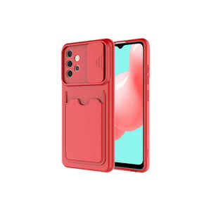 Étui de protection en silicone souple de qualité supérieure SCKS Kartix Series pour Samsung Galaxy A32 4G avec fente pour carte et anti-traces de doigts - Product Image 1