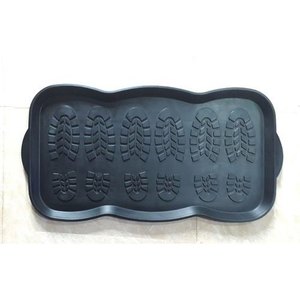 Washable Thin <b>Rubber</b> <b>Boot</b> Tray <b>Mat</b> with Non-slip Backing - Product Image 2