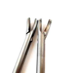 Euprun Price Porte-aiguille à cinq têtes pour laparoscopie Porte-aiguille incurvé pour laparoscopique Porte-aiguille lourd en forme de V - Product Image 6