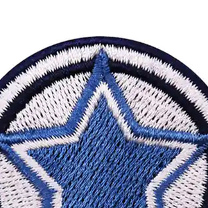 Haute qualité sergé tissu coudre Style Badges paillettes broderie mode portant Machine broderie patchs Top fabricants - Product Image 5