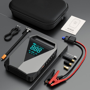Kit de super condensateur portable batterie 8000mah 1000A 4 en 1 batterie externe de démarrage de <span class=keywords><strong>voiture</strong></span> et de moto d'urgence avec pompe à air - Product Image 5