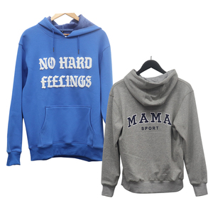 Sudadera con Capucha de Felpa Gruesa de Mezcla de Poliéster/Algodón para Hombre, Invierno, Lisa, sin Estampado, Talla Grande, Personalizable con Logotipo OEM - Product Image 5