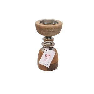 Quemador de soporte Bakhoor para interior, hogar, Hotel, mezquita, uso de fragancia para regalo de Ramadán en estilo de Metal y madera - Product Image 3