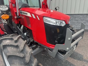Tractor Massey Ferguson 4707 con cargador frontal, tractor agrícola rojo en venta, listo para enviar - Product Image 5