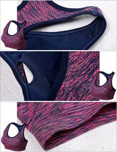 Soutien-gorge de sport pour femmes à maintien élevé, respirant, confortable, grande taille, léger, extensible dans les quatre sens, sans armatures, anti-UV - Product Image 6