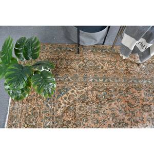 Tapis en laine vert beige classique 9.3X13 pieds fait à la main turc Patchwork Rectangle couloir Design pour les adolescents vivants tapis de chevet en latex - Product Image 3