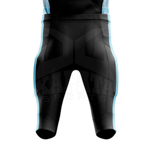 Conjunto de Pantalones y Camiseta de Fútbol Americano Directo de Fábrica, Transpirable, de Secado Rápido, 100% Poliéster, Hecho en Pakistán, Uniforme de Manga Corta, Tallas Grandes - Product Image 6