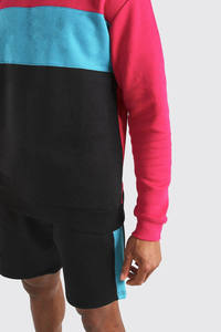 Ropa deportiva al por mayor de OEM, conjunto corto de verano para hombre, conjunto corto de estilo único para hombre, conjuntos cortos para hombre, trajes para hombre con logotipo personalizado - Product Image 3