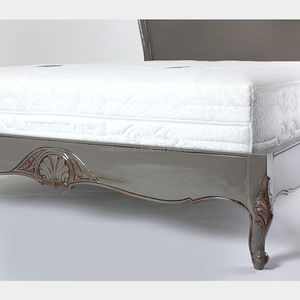 Cama de madera de caoba vintage de alta calidad n. ° 3002 para hogar, villa, hotel o apartamento, dormitorio - Product Image 5