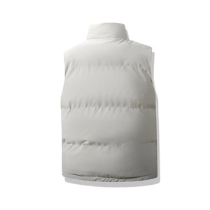 Men's Slim Fit Stand Collar Hooded Sleeveless Bomber <b>Jacket</b> Casual Waistcoat Warmth Winter Canvas Fabric Formal Style Reversible - Product Image 3
