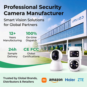 Caméra de sécurité extérieure à double objectif 2K, une caméra deux vues, 360° °   Caméra PTZ avec projecteur, vision nocturne couleur, suivi automatique des personnes par IA - Product Image 4