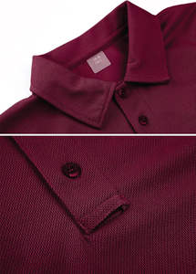 Polos T-shirt polo imprimé poli et parfaitement doux Ce polo en tricot de coton pour femme mélange charme classique et confort - Product Image 2