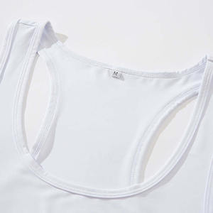 Dry Custom OEM Service Women <b>Tank</b> <b>Top</b> Plus Size Casual Solid <b>Knitted</b> Cotton Breathable Eco Friendly Anti Pilling Quick Front - Product Image 5
