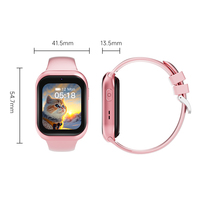 Montre connectée 4G pour enfants, GPS, étanche IP67, suivi d'activité, appels vidéo HD, Type-C, vente en gros, très demandée