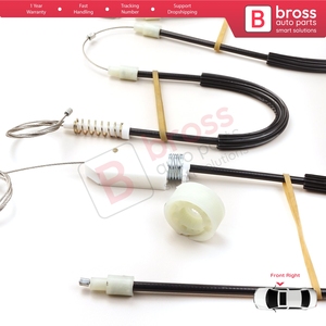 Kit de Reparación de Elevalunas BWR5186, Lado Derecho, para Clase SL R230 2001-2012, Convertible de 2 Puertas, Roater A2307200446 - Product Image 4