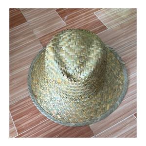 Elegante sombrero de paja mexicano de Vietnam, un favorito del Festival para desfiles y recreaciones culturales - Product Image 1