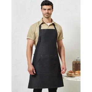 Custom Merchandising Jeans Stitch <b>Denim</b> <b>Apron</b> - Product Image 1