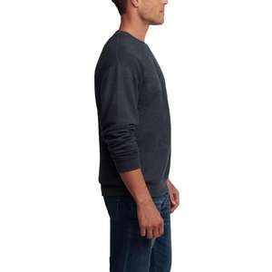 Basics Vêtements pour hommes Sweats à capuche à vendre 100% coton Acid Wash surdimensionné Crewneck - Product Image 3