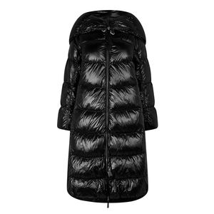 Vestes longues imperméables pour femmes sur mesure, veste longue Frostline pour femmes, origineur, vente en gros, vêtements isolés sur mesure, pipeline - Product Image 5